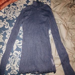 🛍Intimately Free People mesh sparkle shirt